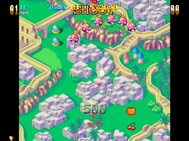 Detana TwinBee Yahoo screenshot 5 for Sega Saturn